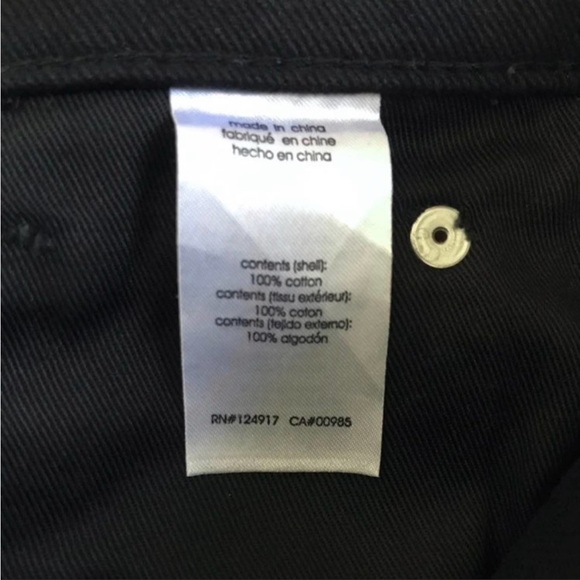 WEWOREWHAT Danielle Jeans Crystal Button Up Straight Leg Black Size 25 NWT NEW - Picture 8 of 9